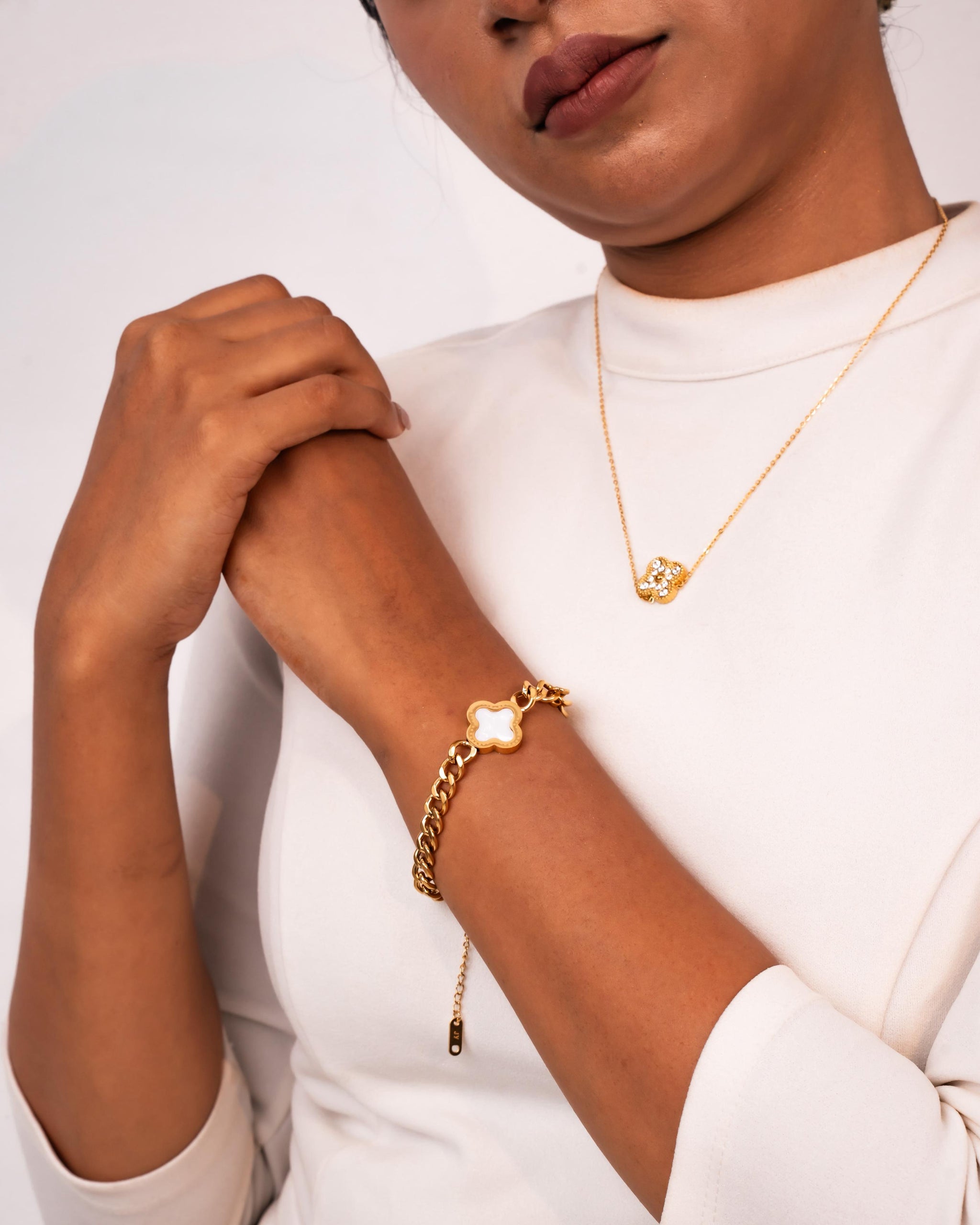 Double Side Clover Bracelet
